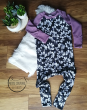 Charger l'image dans la galerie, Romper Raglan | TAILLES RÉGULIÈRES | PERSONNALISÉ