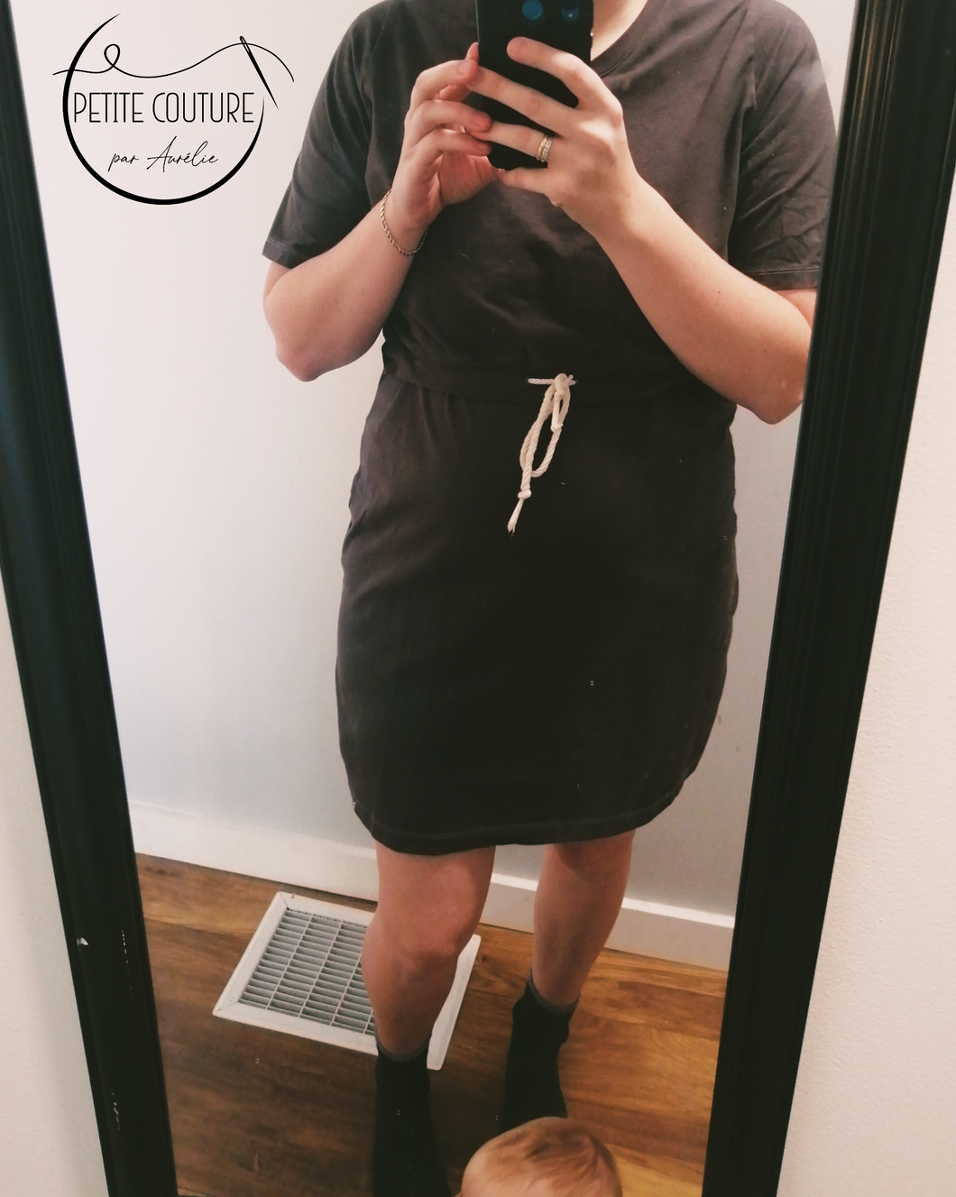 Robe/Tunique ALLAITEMENT manches courtes | FEMME PERSONNALISÉ